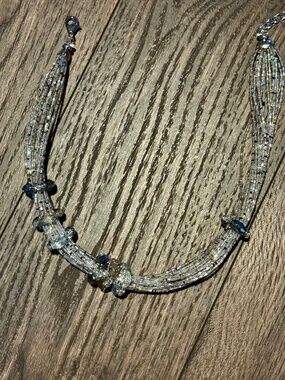 Vintage Dyadema Italy Multi-Strand Statement Necklace